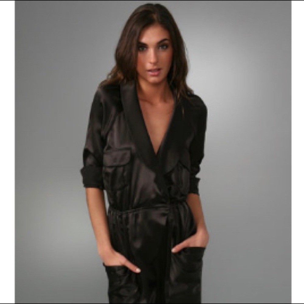 WINK Silk Charmuse Jill Jumpsuit